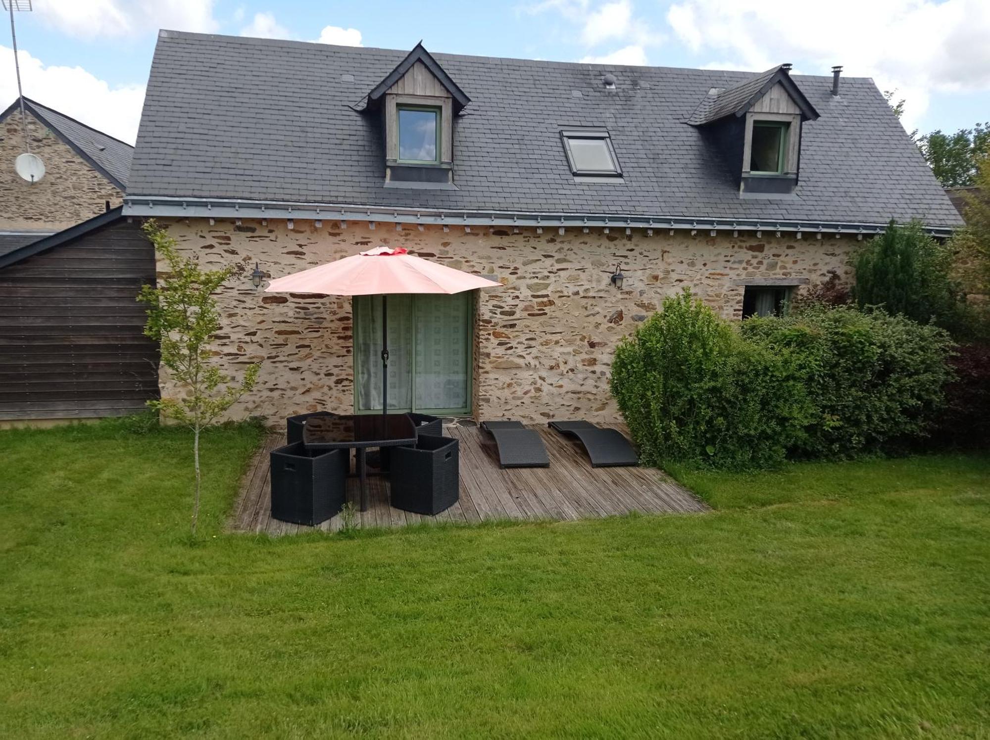 La Closerie de la Hérissière La Jaille-Yvon Exterior foto